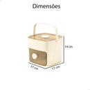 IceBox Dispenser 2 em 1 — Dispenser de Gelo com 2 Gavetas e Botão Ejetor de Cubos 48 Cubos