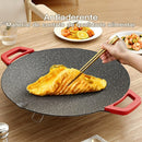 StoneGrill 36 Pro — Grill Elétrico Antiaderente de Pedra Vulcânica Maifan Stone 36cm