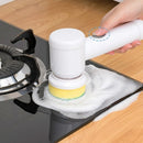 CleanPro Escova Elétrica 5 em 1 — Escova de Limpeza Sem Fio com 5 Cabeças Intercambiáveis