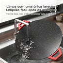 StoneGrill 36 Pro — Grill Elétrico Antiaderente de Pedra Vulcânica Maifan Stone 36cm