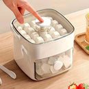 IceBox Dispenser 2 em 1 — Dispenser de Gelo com 2 Gavetas e Botão Ejetor de Cubos 48 Cubos