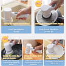 CleanPro Escova Elétrica 5 em 1 — Escova de Limpeza Sem Fio com 5 Cabeças Intercambiáveis