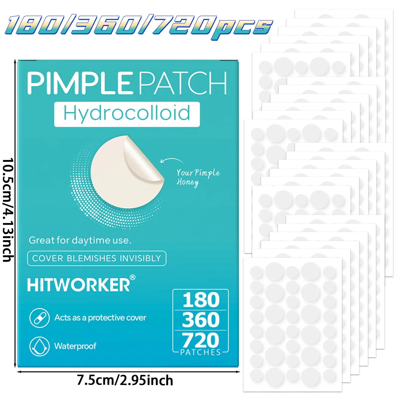 ClearDot™ – Invisible Hydrocolloid Acne Patches