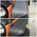 Car Plastic & Interior Restorer – Back-to-Black Gloss Wax for Leather, Panels & Trim
