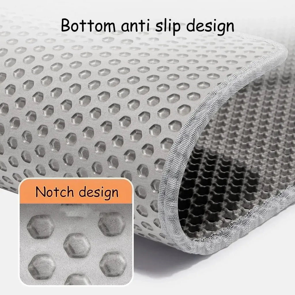 CleanPaws™ – Anti-Tracking Cat Litter Mat