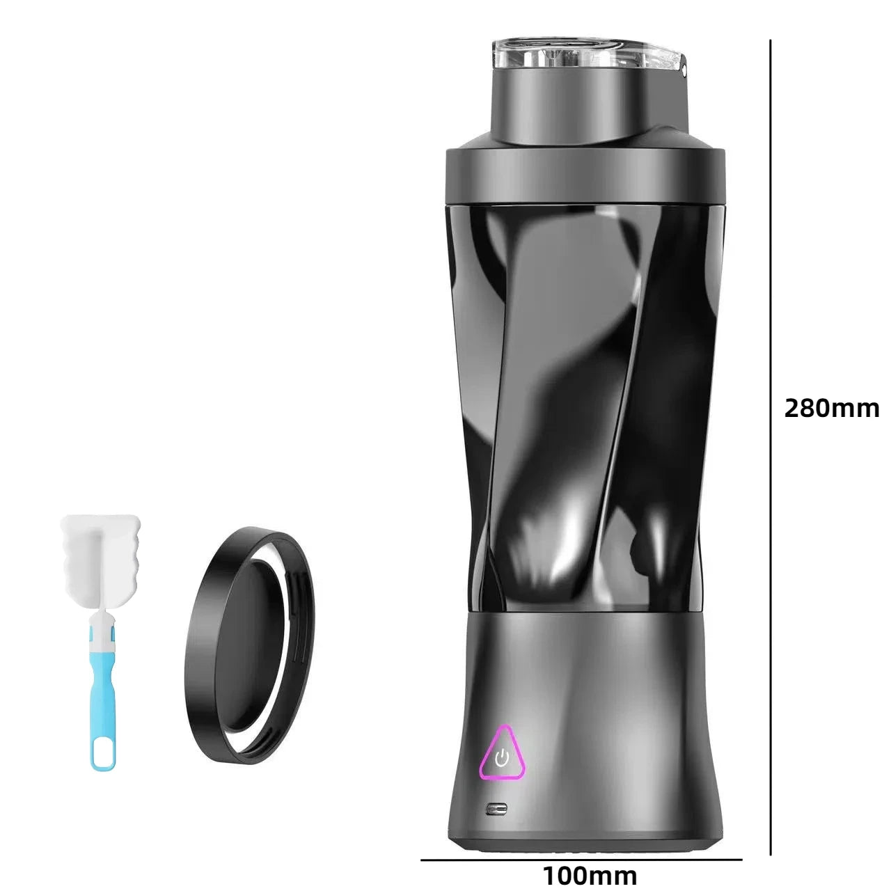 Portable Electric Juicer Blender – 700ML USB Rechargeable Smoothie & Shake Maker
