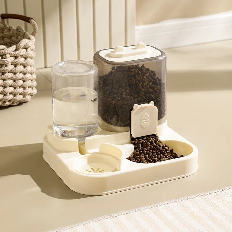 FeedFlow™ – Automatic Pet Feeder & Water Fountain