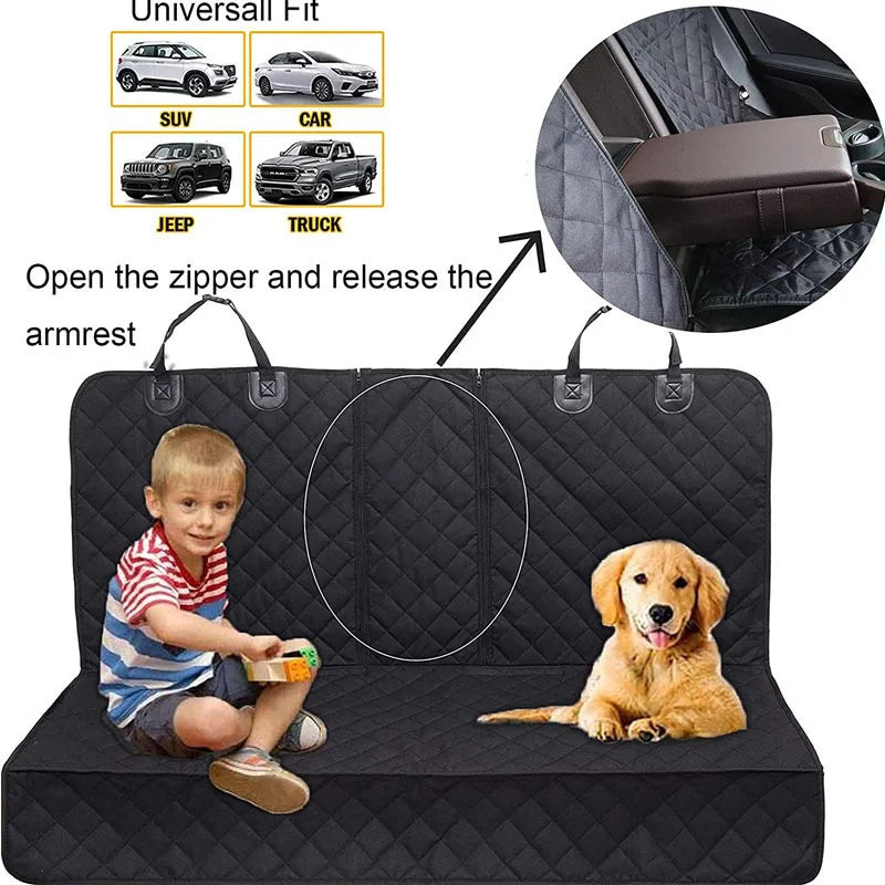 DrivePaws™ – Waterproof Dog Car Seat Cover