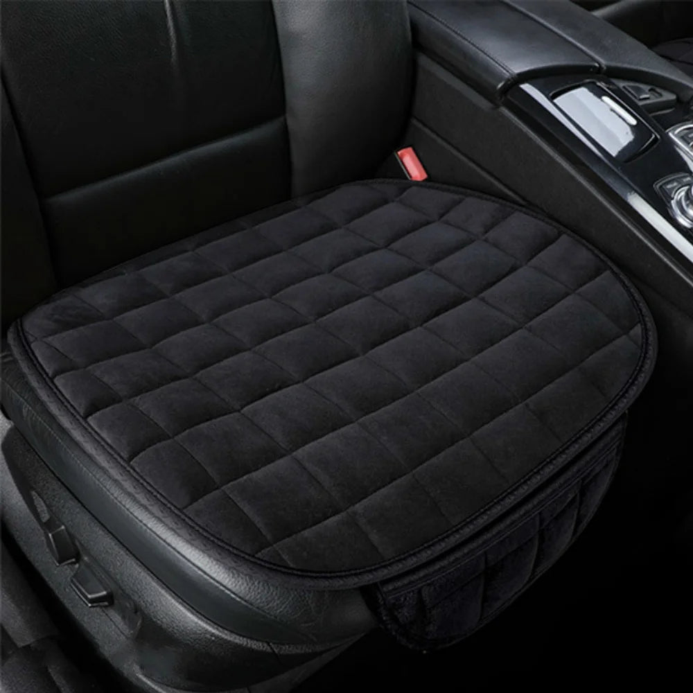 Universal Winter Car Seat Cover – Warm, Anti-Slip, Breathable Front Cushion Protector